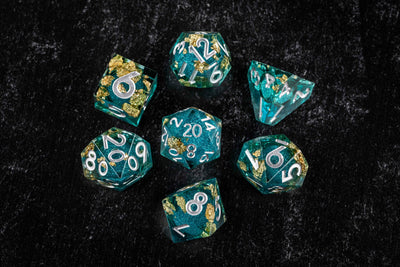 Elixir Liquid Core Dice Set: Divine Sanctuary, image 5