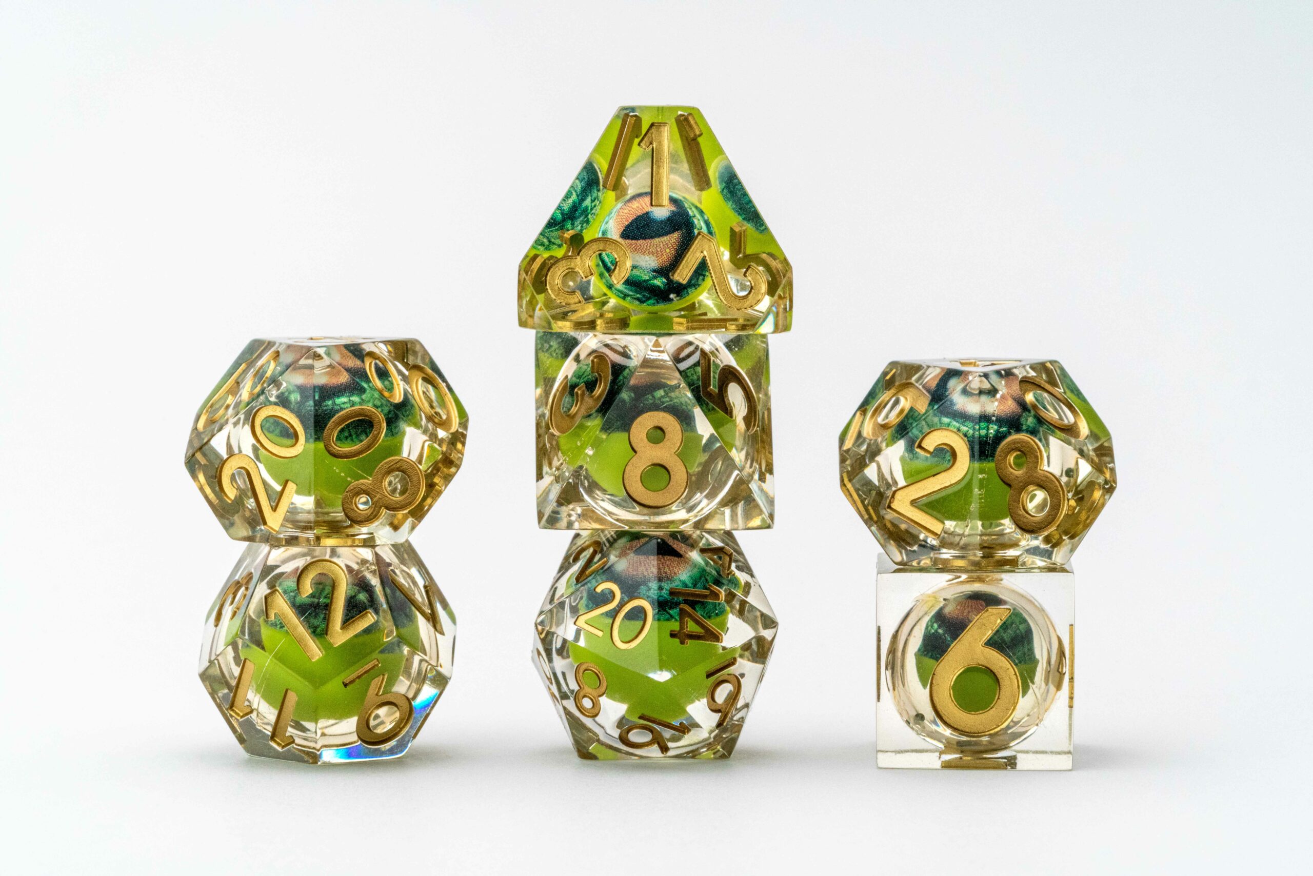 Elixir Liquid Core Dice Set: Dragon Stare
