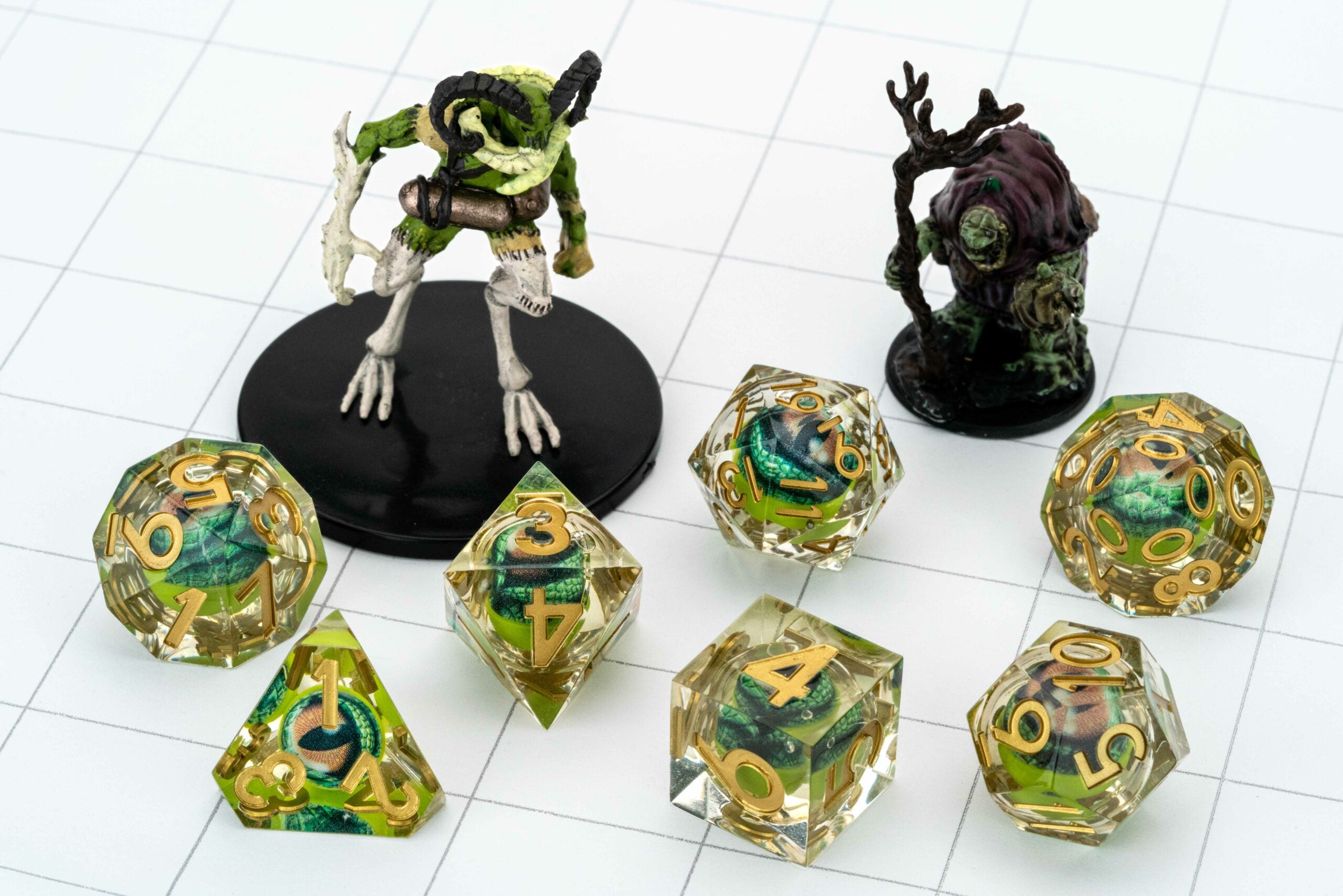 Elixir Liquid Core Dice Set: Dragon Stare