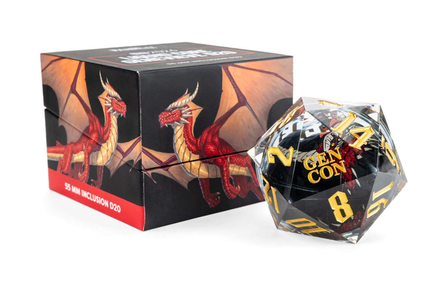 Gen Con 2026 55mm Genevieve Liquid Core D20
