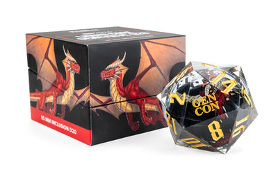 Gen Con 2026 55mm Genevieve Liquid Core D20, image 2