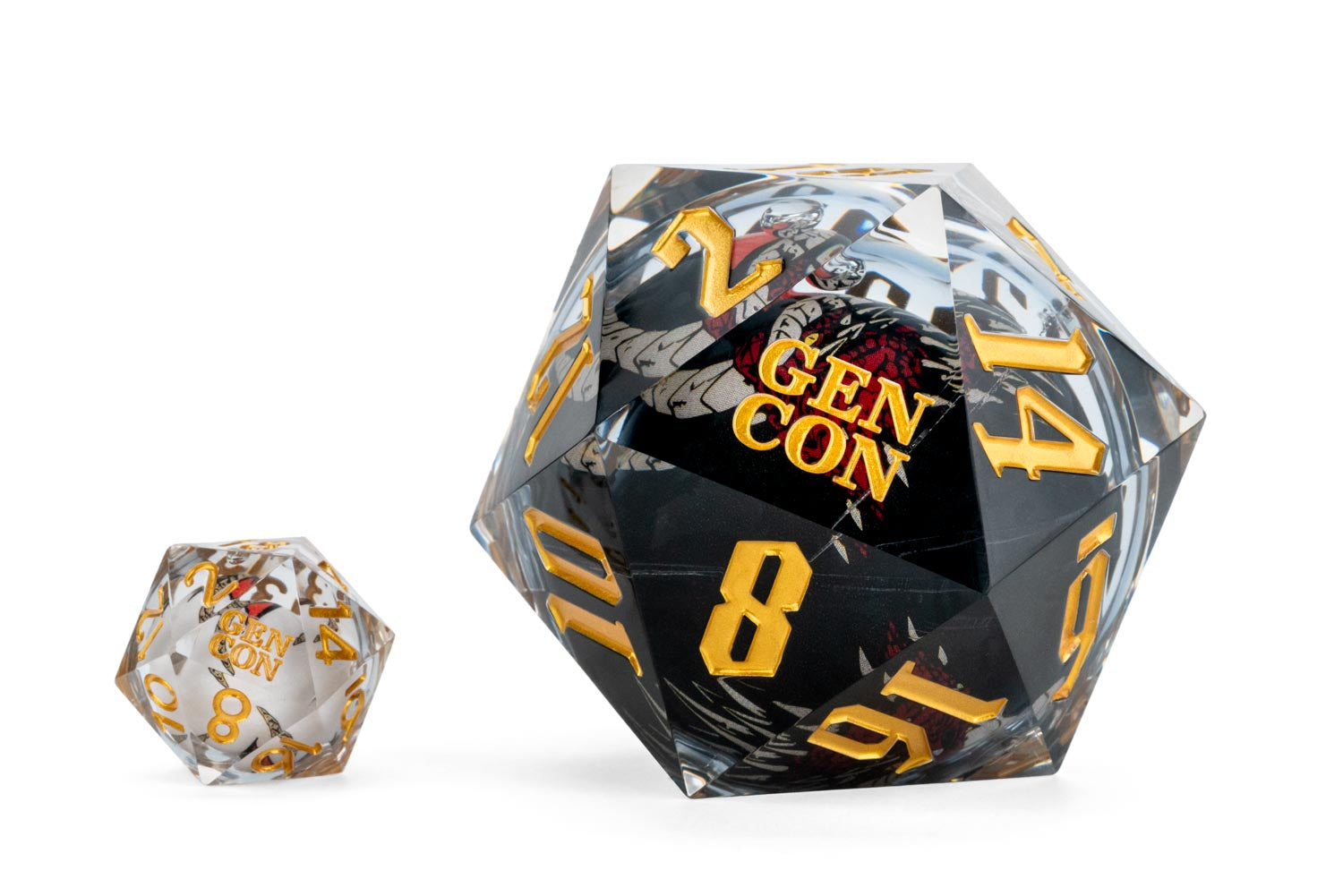 Gen Con 2026 55mm Genevieve Liquid Core D20