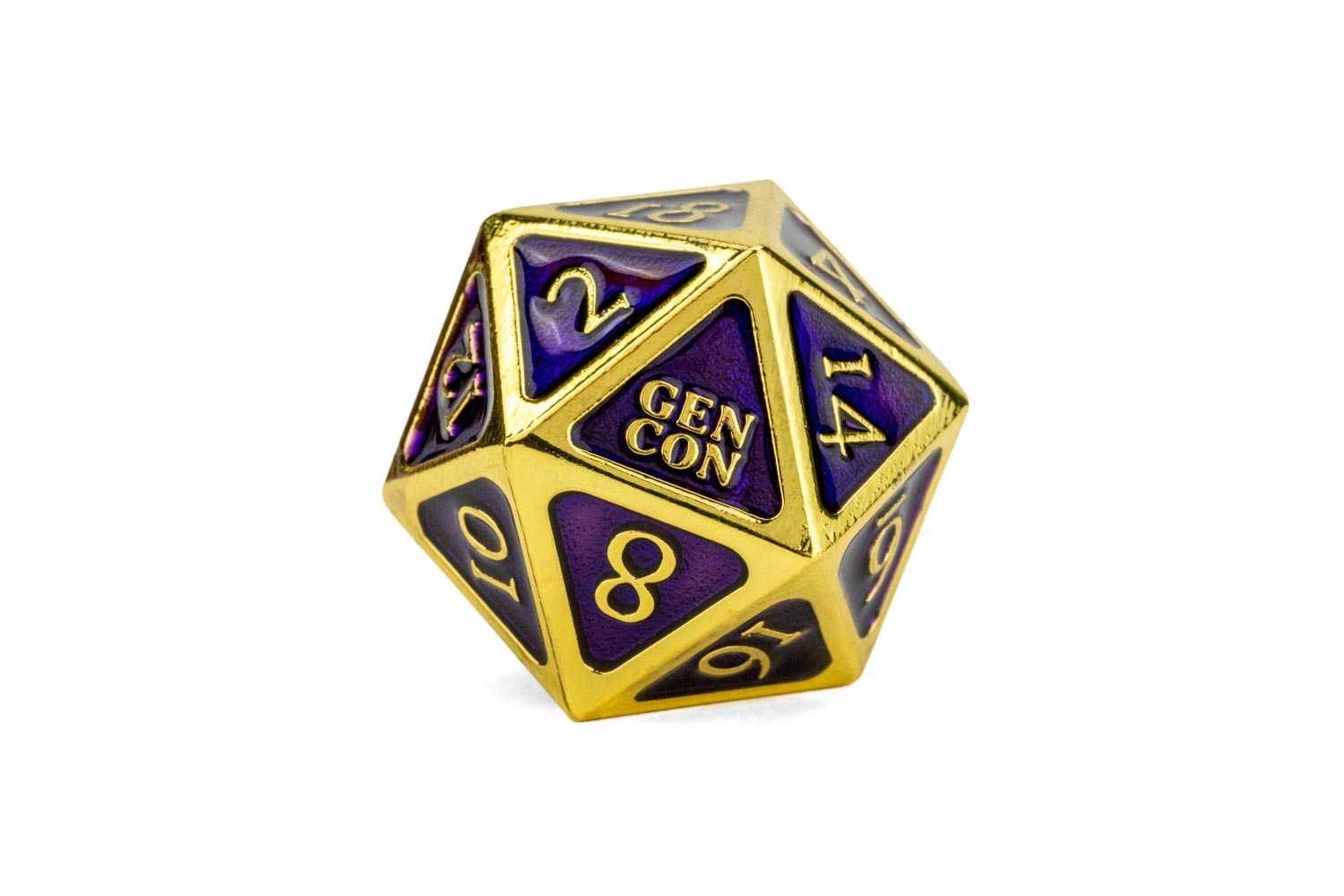 Gen Con 2026 Metal d20 Blind Pack