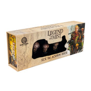 Legend in the Mist Resin Acorn Dice Set