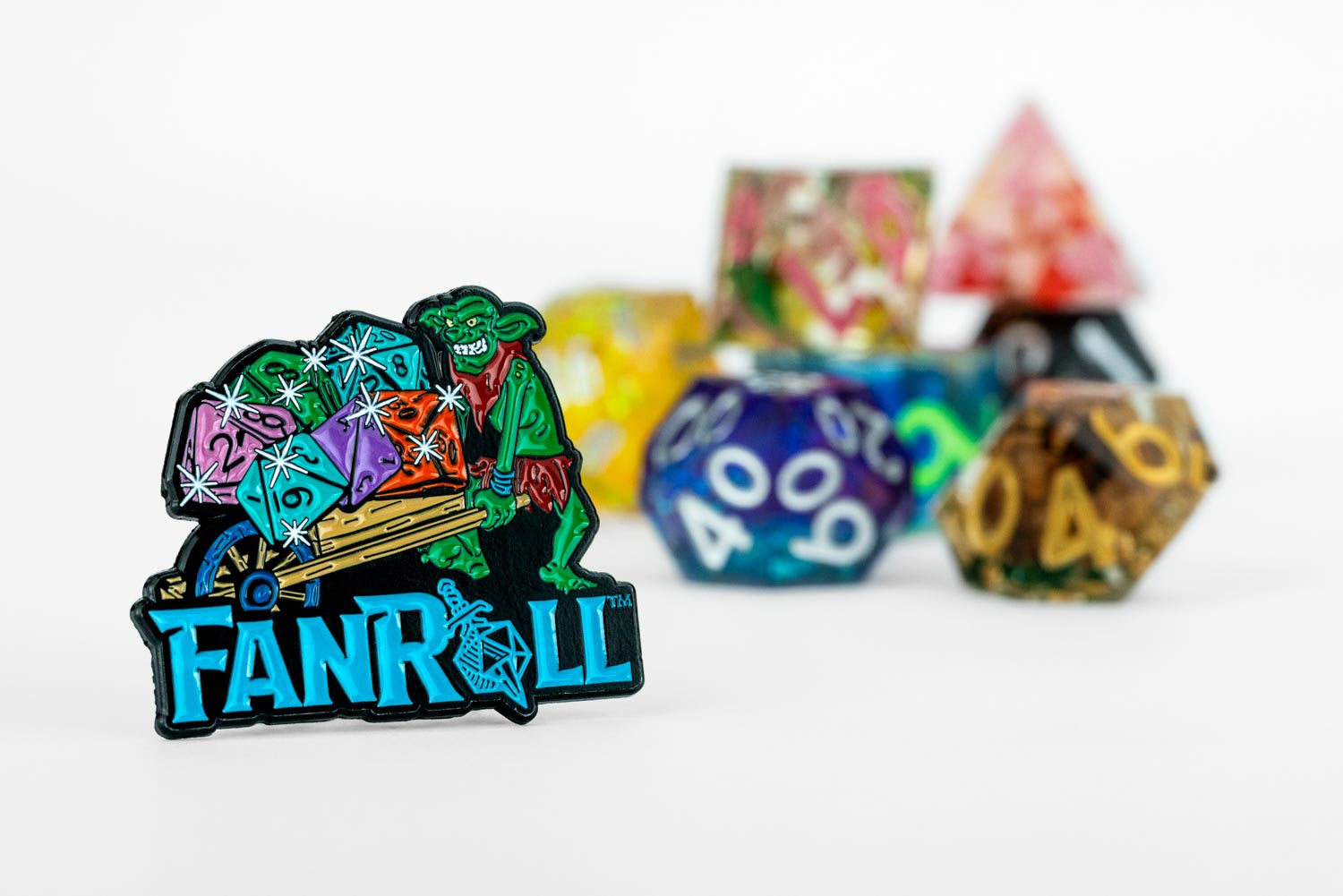 Origins Dice Goblin Pin