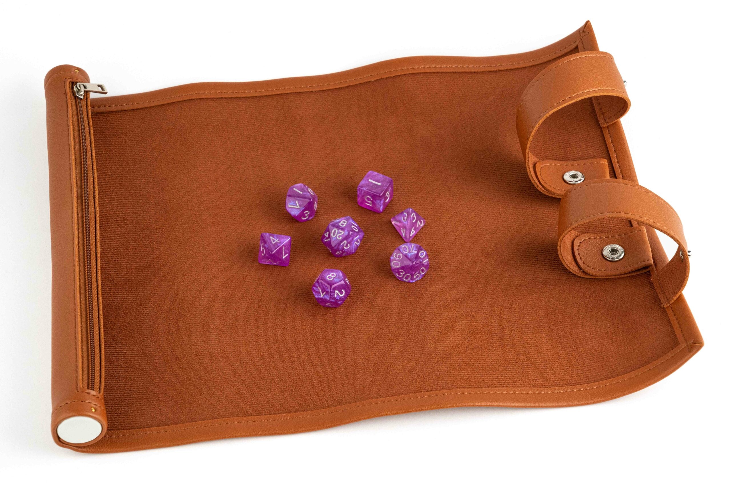 Dice Scroll Rolling Mat and Carrying Case