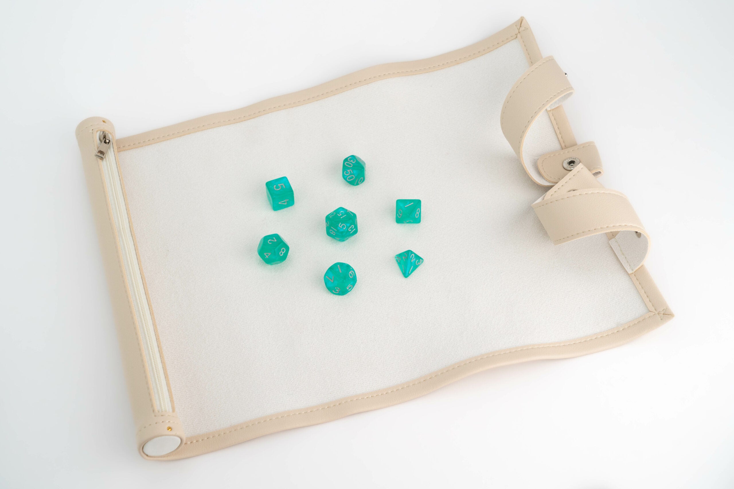 Dice Scroll Rolling Mat and Carrying Case