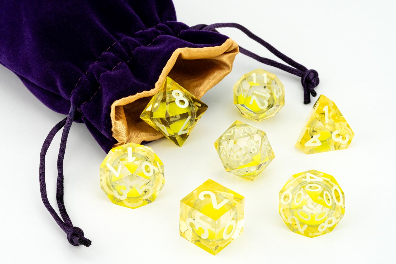 Shadow Light Liquid Core Dice