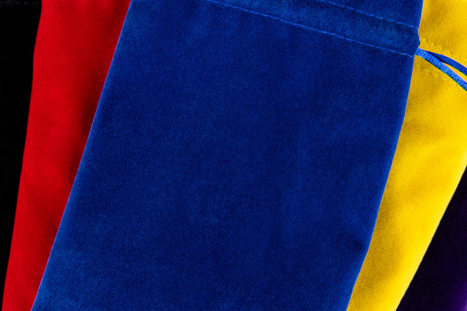 Velvet Dice Bag With Satin Liner 4"x6"