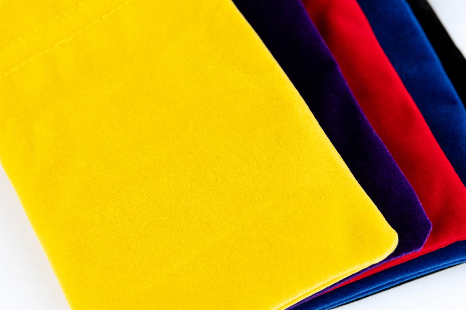 Velvet Dice Bag With Satin Liner 4"x6"