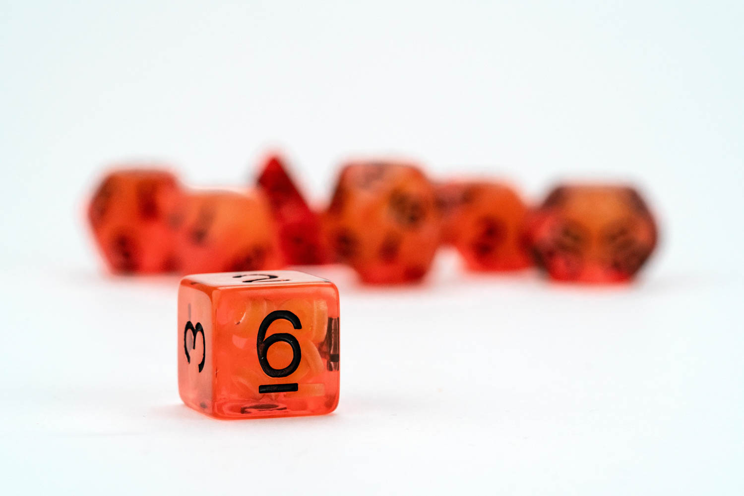 Critical O's 16mm Resin Poly Dice Set