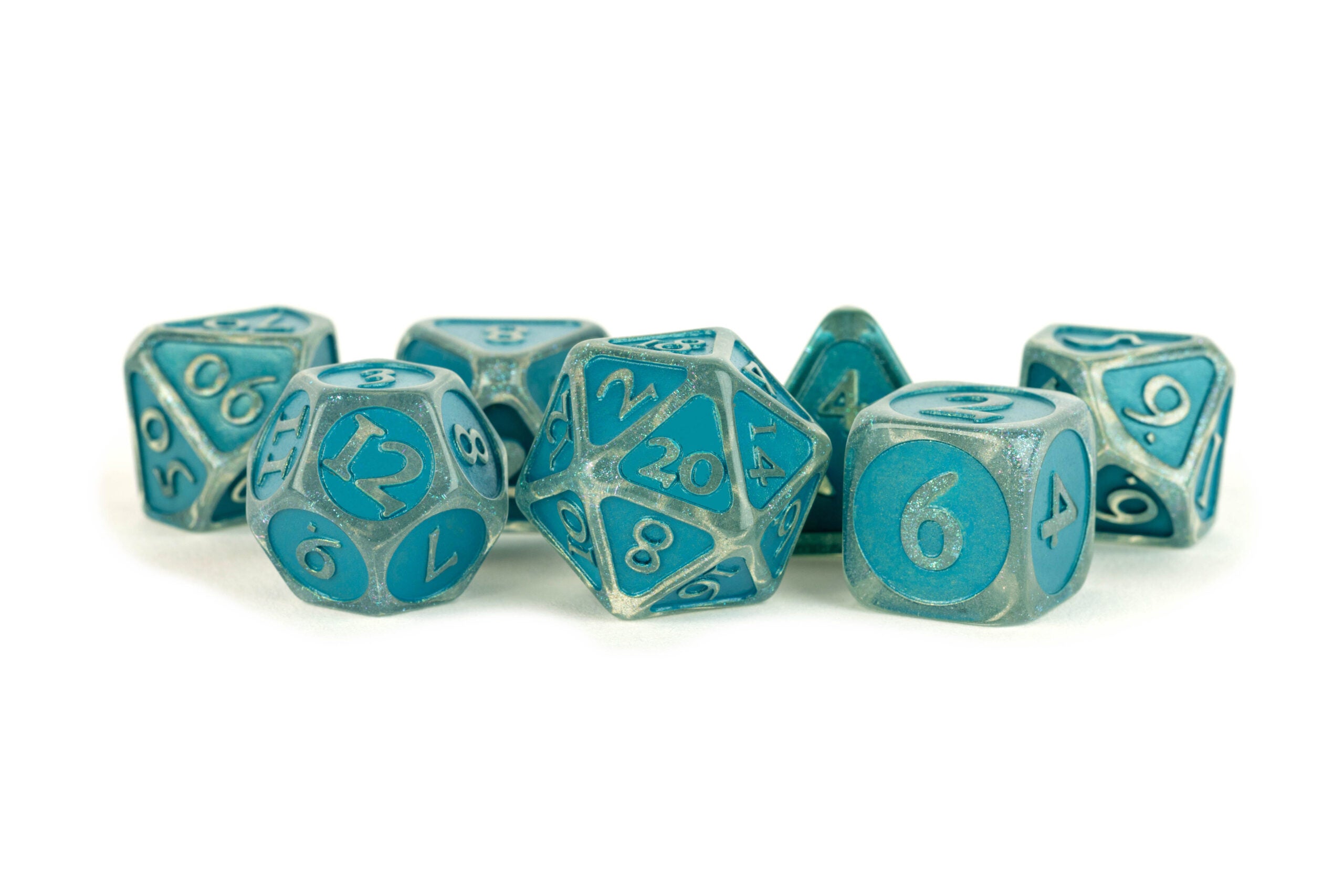 ice with blue enamel