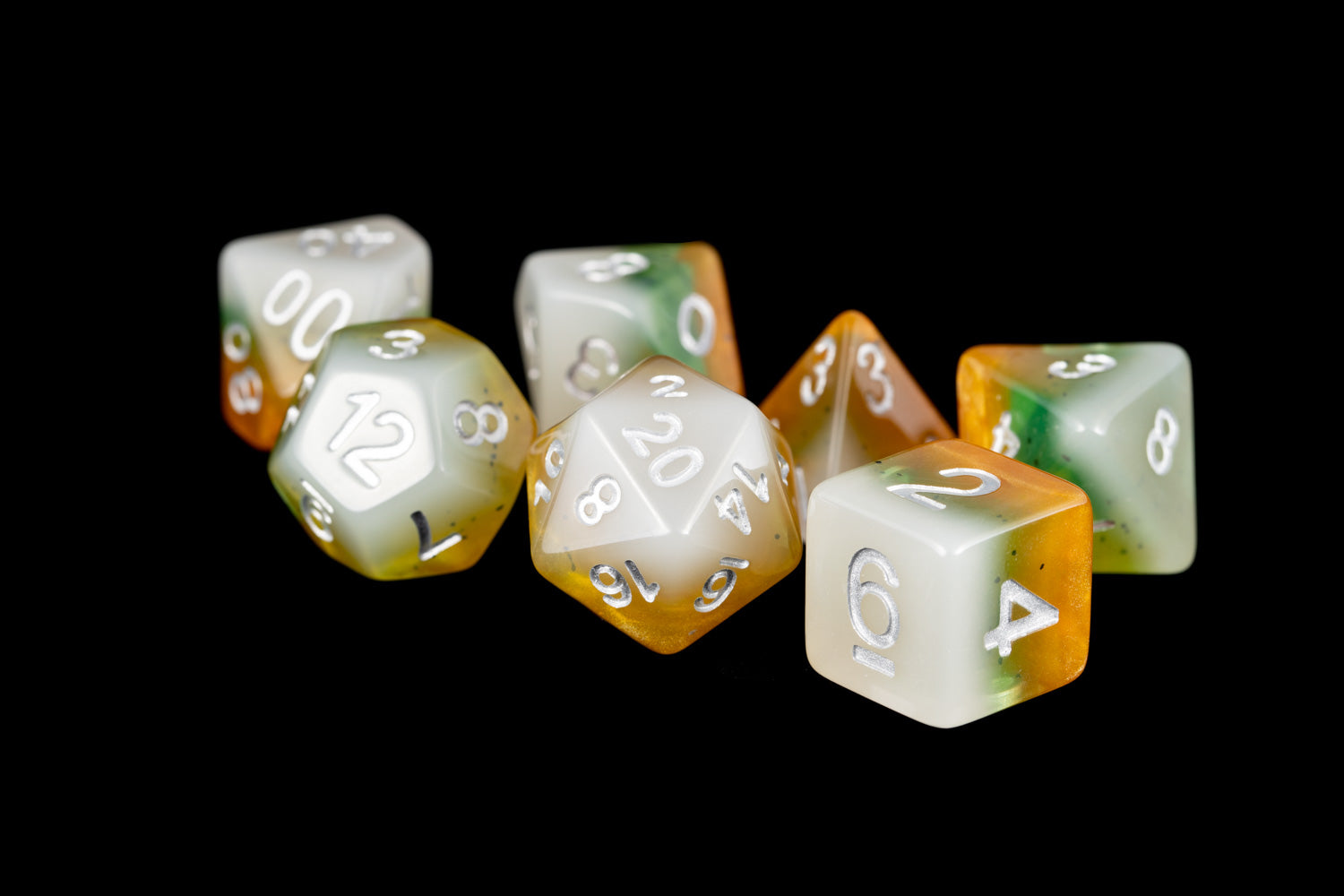 kiwi dice set