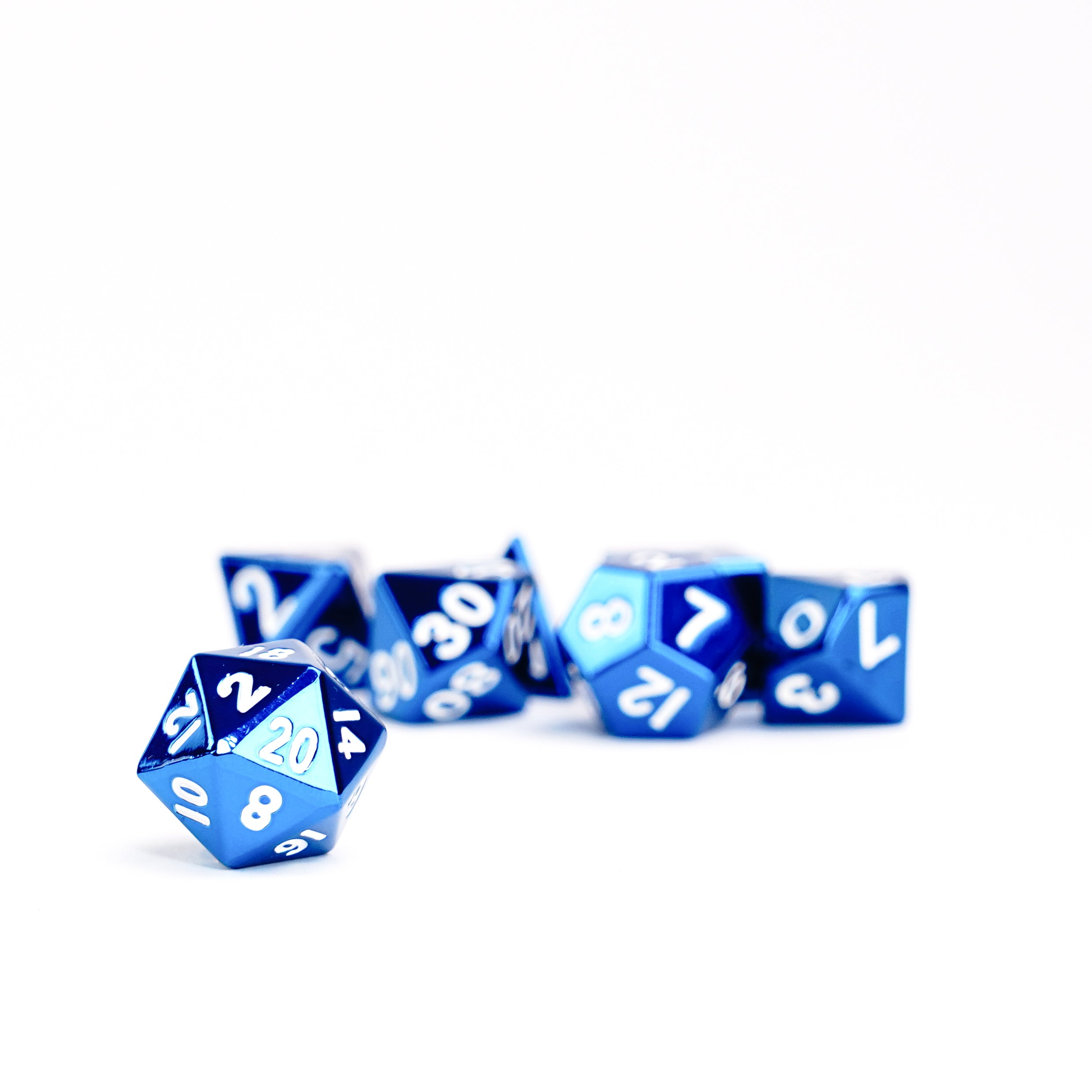 Blue 16mm Polyhedral Dice Set