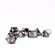 Sterling Gray 16mm Polyhedral Dice Set