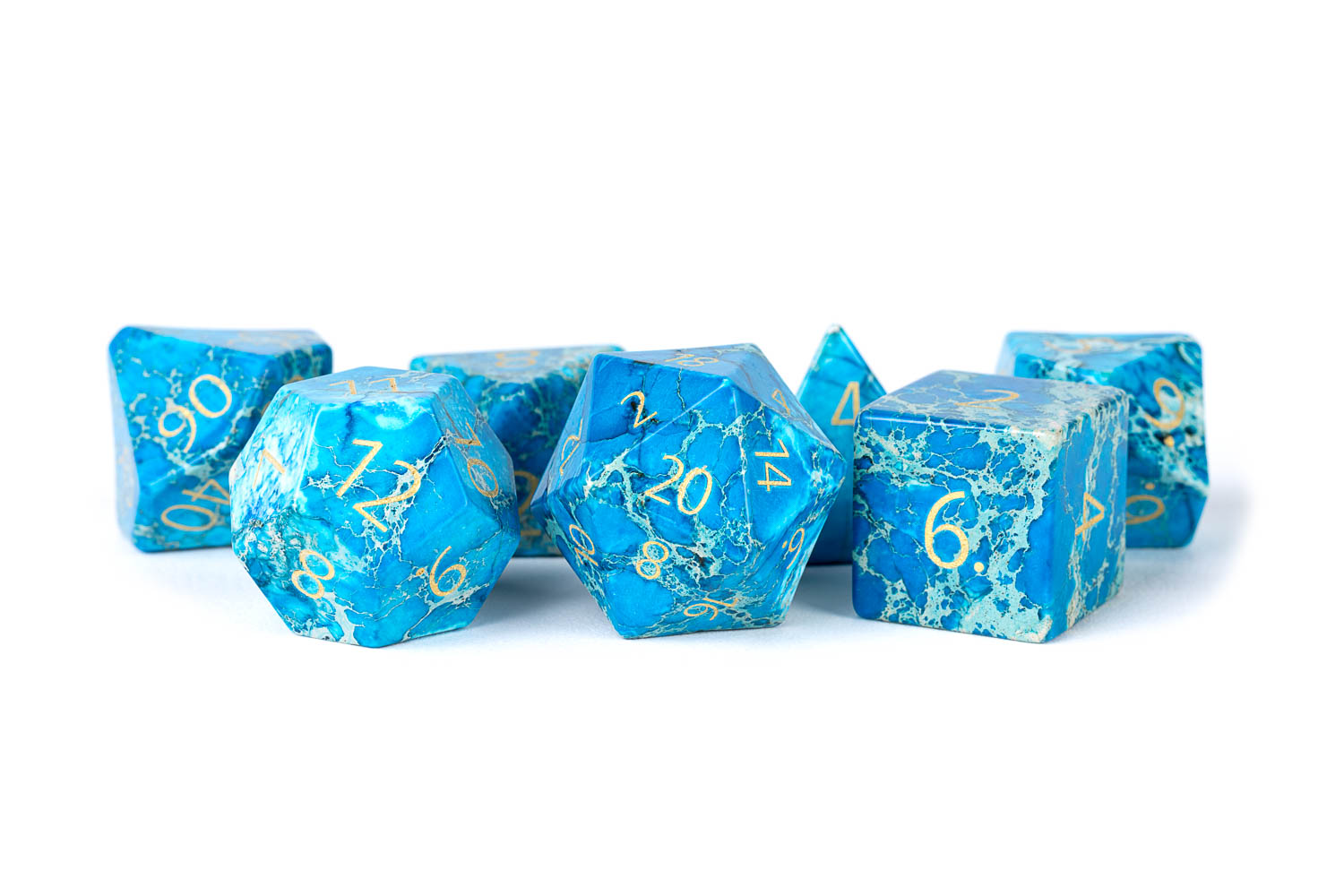 engraved blue imperial stone