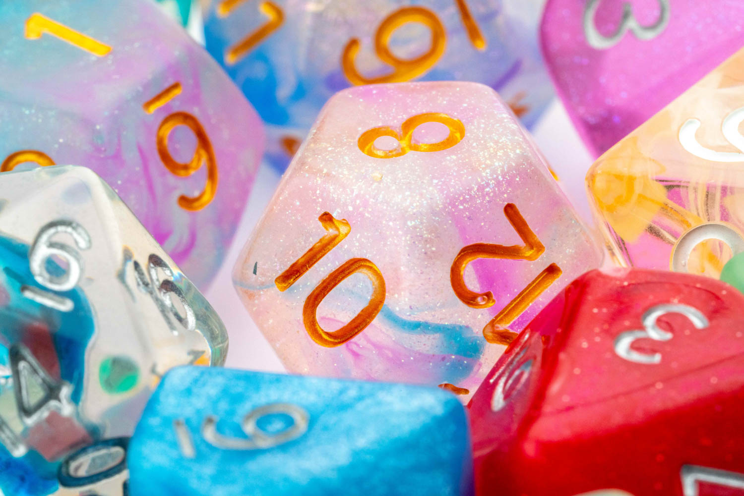 Pound of Premium Assorted Resin Dice