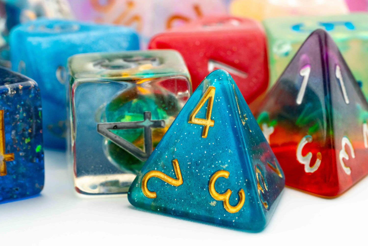 Pound of Premium Assorted Resin Dice