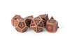 wooden dice set