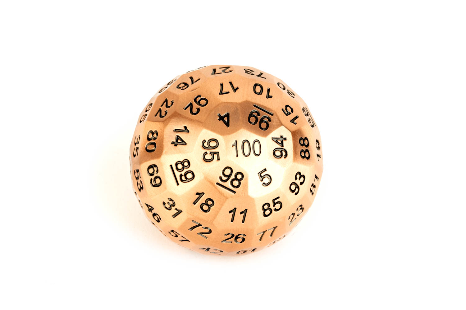 New and Improved: 100 Sided Dungeons and Dragons Die (D100)
