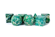 engraved green imperial stone