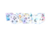engraved frosted k9 rainbow prism glass
