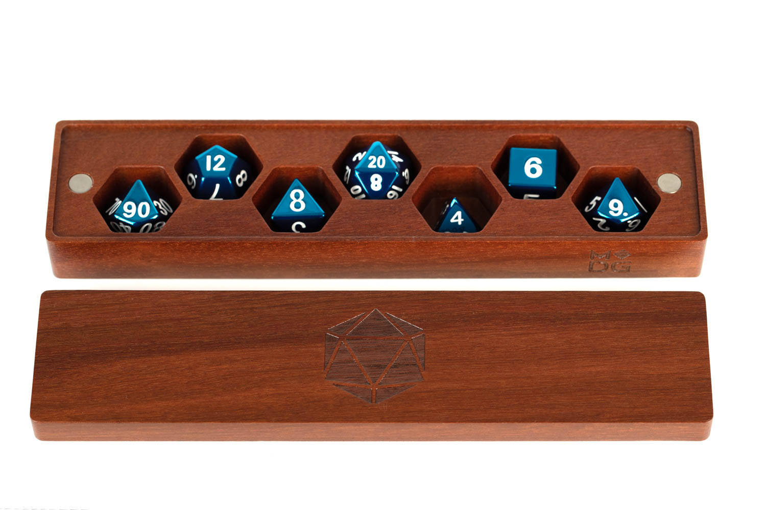 dark wooden case