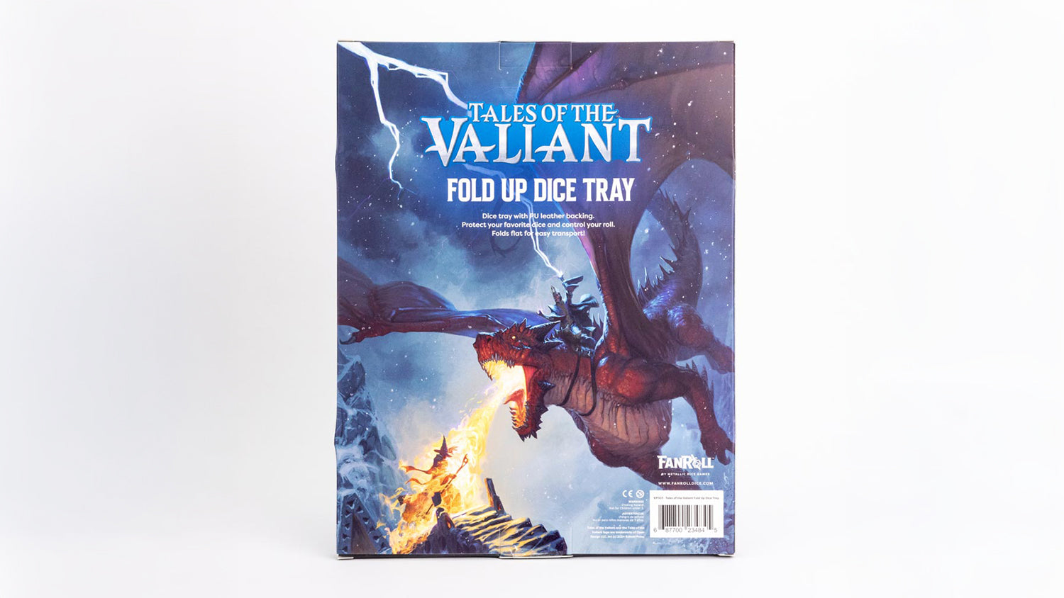 Tales of the Valiant Fold Up Dice Tray