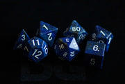 Lapis Lazuli dice set