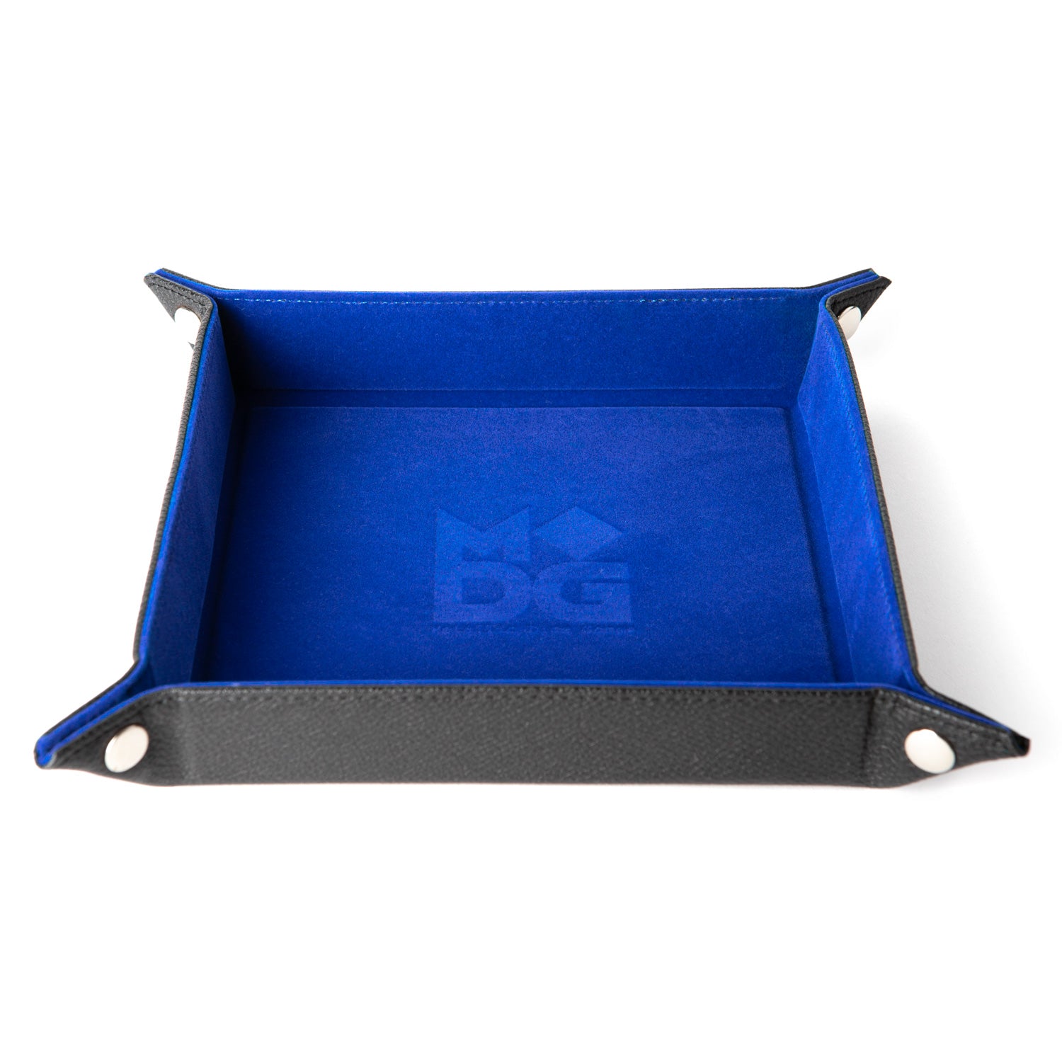 blue dice tray