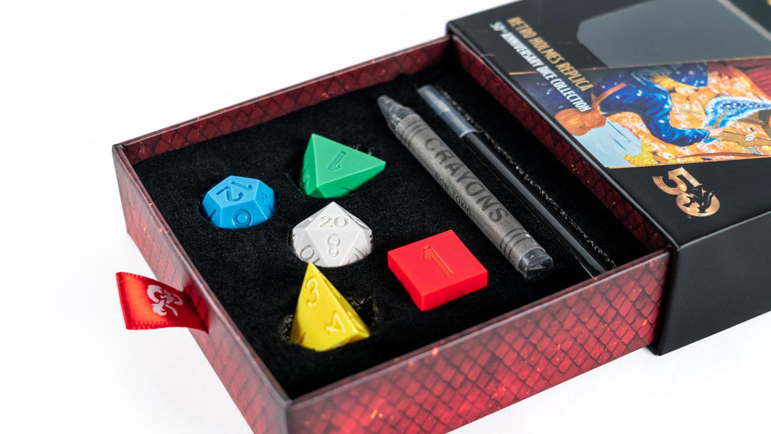 D&D 50th Anniversary Retro Holmes Replica Set – FanRoll