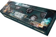 Mystic Mines 16mm Stone Poly Dice Set: Blue Sandstone