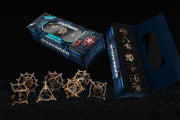 Cosmic Critters Skittermander Hollow Metal Dice Set